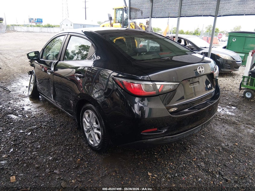 Vin: 3mydlbzvxgy106444, lot: 45705240, scion ia 20163