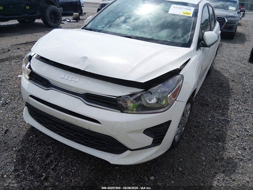 2022 Kia Rio Lx VIN: 3KPA24AD4NE484258 Lot: 45207500