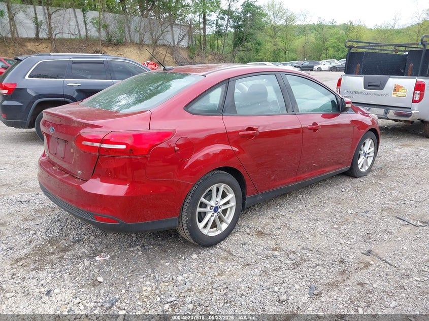 Vin: 1fadp3f21fl200440, lot: 45705259, ford focus se 20154