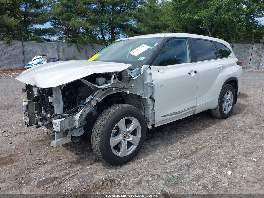 2023 TOYOTA HIGHLANDER auction photo 2