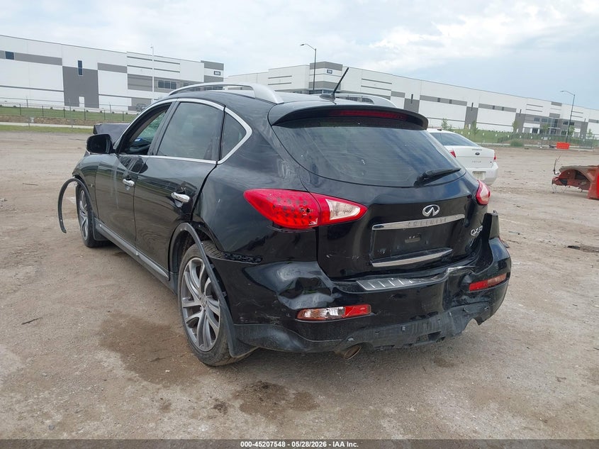 Vin: jn1bj0rr1hm406514, lot: 45705289, infiniti qx50 20173
