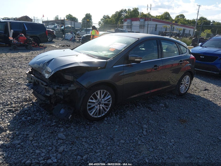 Vin: 1fadp3n24jl326012, lot: 45705295, ford focus titanium 20182