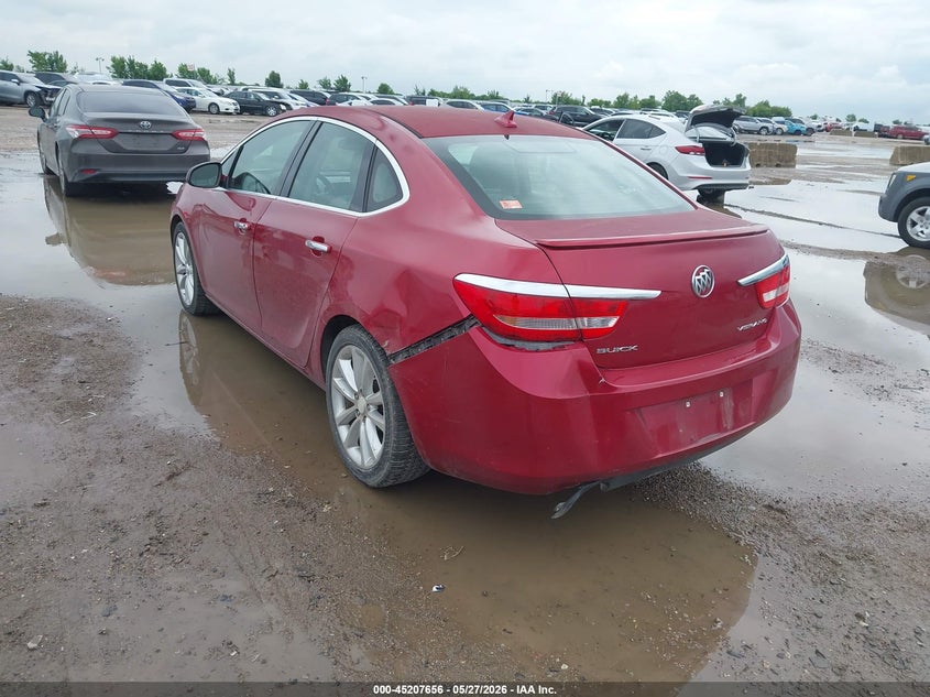 2012 Buick Verano 2.4 red Lot 111045207656 Vin 1G4PP5SK3C4230081