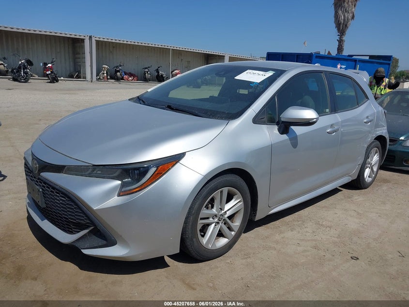2019 Toyota Corolla Se JTNK4RBE7K3010550 photo 1