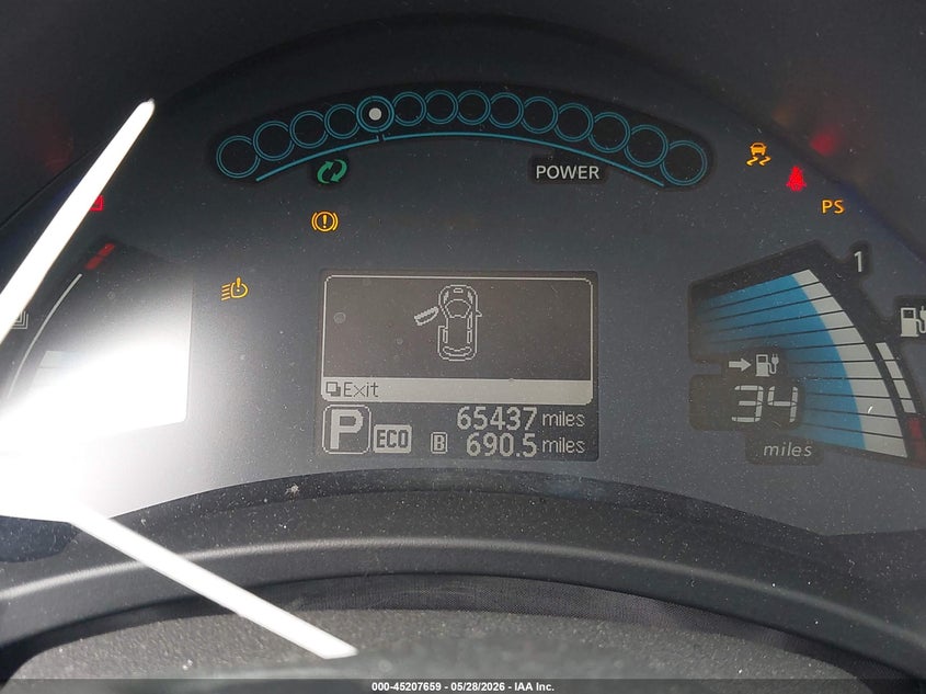 2015 Nissan Leaf Sl VIN: 1N4AZ0CPXFC326145 Lot: 45207659
