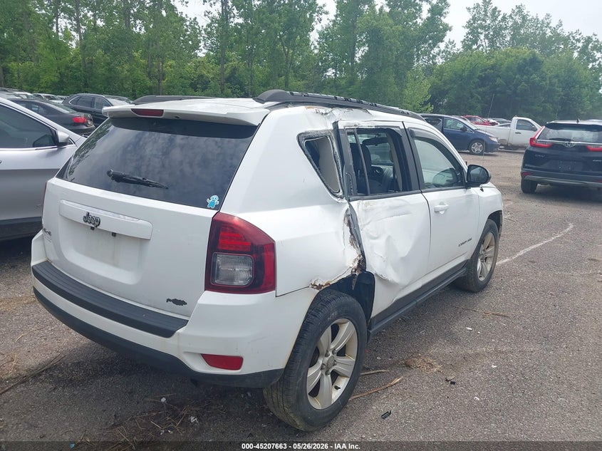 Vin: 1c4njdbb3ed567876, lot: 45705405, jeep compass sport 20144