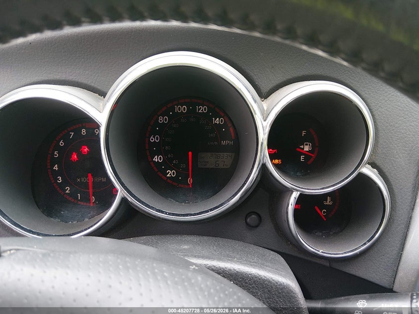 2005 Toyota Matrix Xrs VIN: 2T1KY32E65C322750 Lot: 45207728