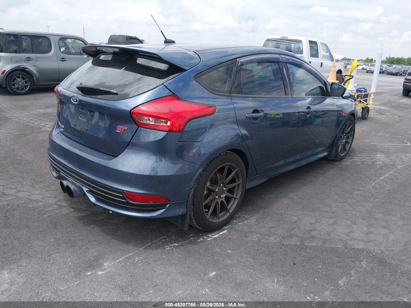 Vin: 1fadp3l90jl303150, lot: 45705507, ford focus st 20184
