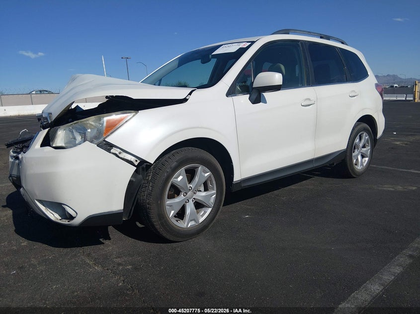 Vin: jf2sjajc8eh400807, lot: 45705516, subaru forester 2.5i limited 20142