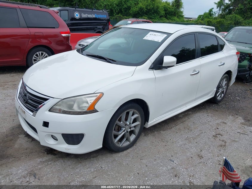 2014 Nissan Sentra Sr 3N1AB7APXEY265138 photo 1