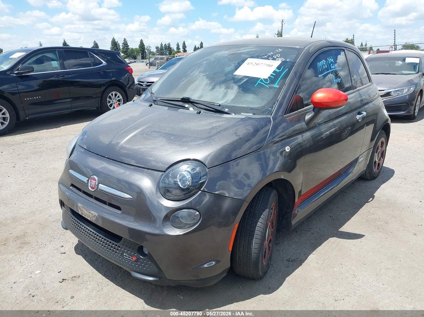 Vin: 3c3cffge6gt209745, lot: 45705531, fiat 500e battery electric 20162