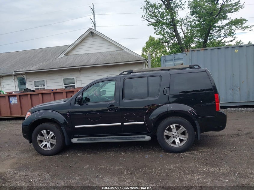 2011 Nissan Pathfinder Silver VIN: 5N1AR1NB3BC607632 Lot: 45207797