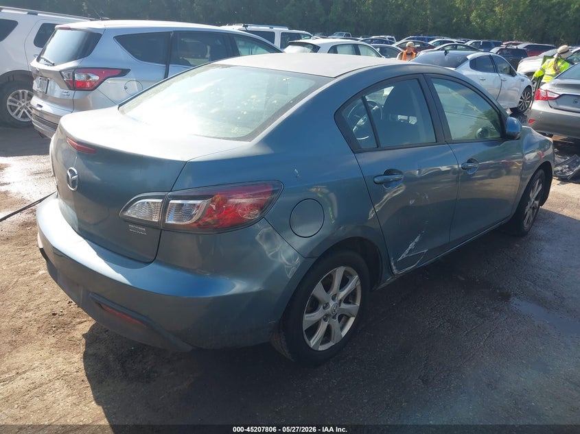 Vin: jm1bl1vf4b1382551, lot: 45705547, mazda mazda3 i touring 20114