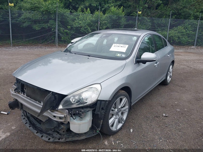 Vin: yv1902fh6c2117648, lot: 45705556, volvo s60 t6 20122
