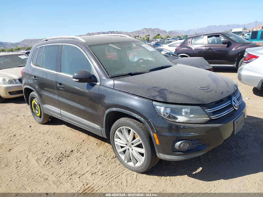 2012 Volkswagen Tiguan Le/S/Se/Sel