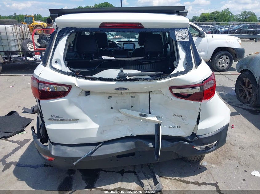 2018 Ford Ecosport Ses VIN: MAJ6P1CL9JC248884 Lot: 45207845