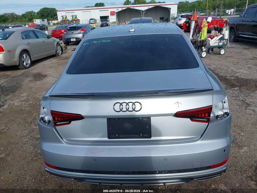 2019 Audi A4 45 Premium VIN: WAUENAF41KN019165 Lot: 45207915