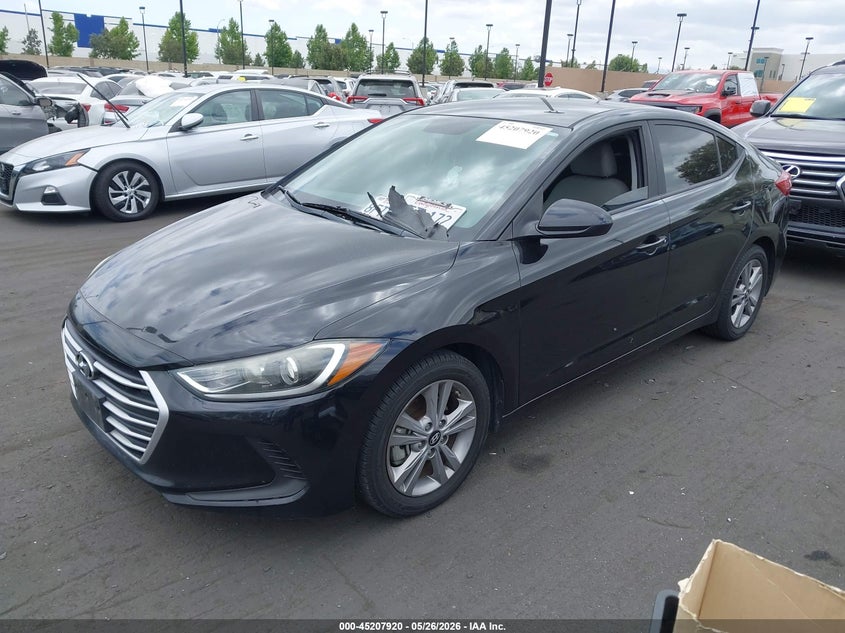 KMHD84LF4JU512349 2018 Hyundai Elantra Sel photo 1