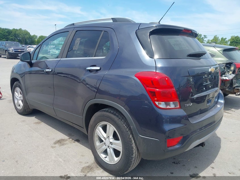 Vin: 3gncjlsb4kl272087, lot: 45705675, chevrolet trax lt 20193