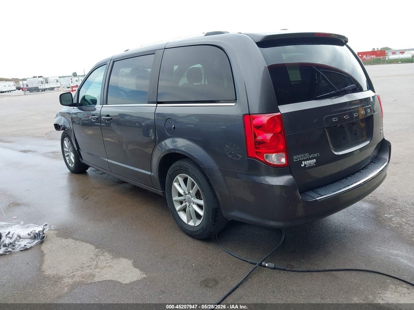 Vin: 2c4rdgcg9kr631836, lot: 45705688, dodge grand caravan sxt 20193