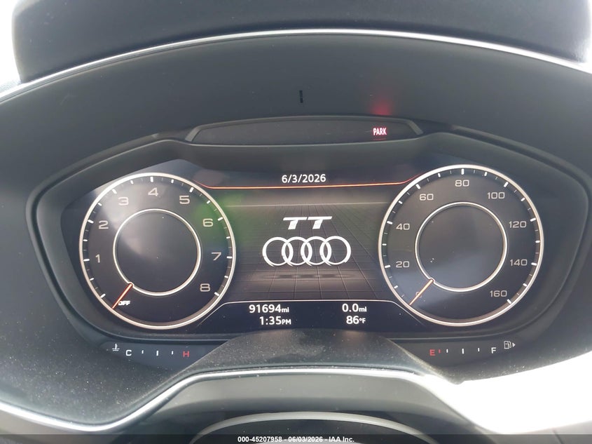 2016 Audi Tt 2.0T VIN: TRUC5AFV1G1028455 Lot: 45207958