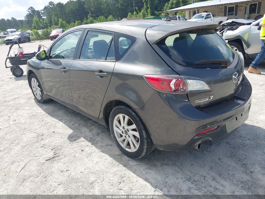 Vin: jm1bl1lp4d1836358, lot: 45705729, mazda mazda3 i touring 20133