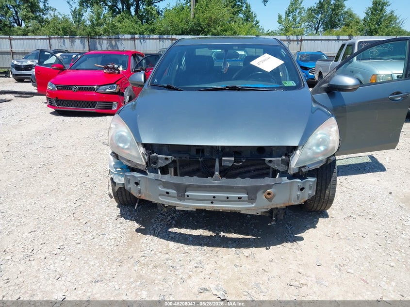 JM1BL1W80C1589911 2012 Mazda 3 2.0 I Grand Touring green