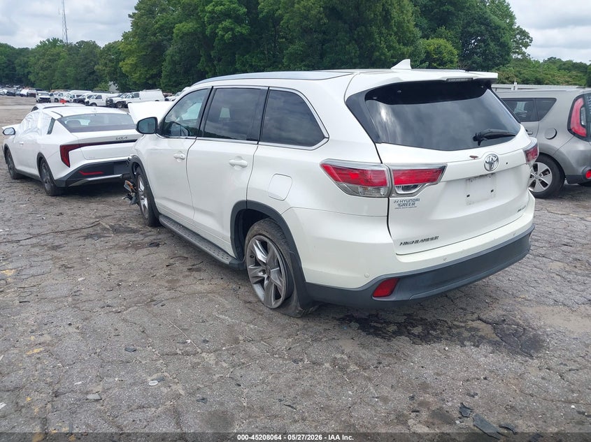 2016 TOYOTA HIGHLANDER auction photo 3