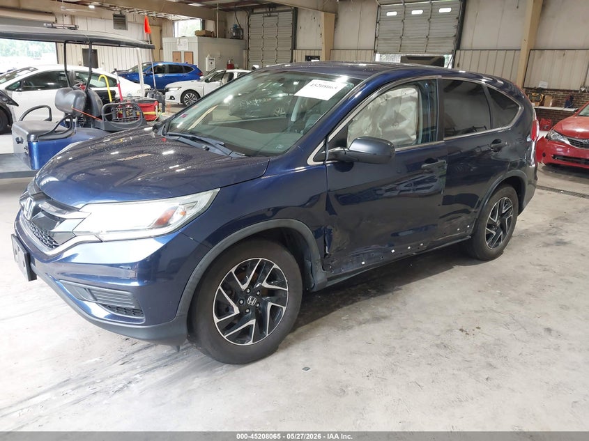 2016 Honda Cr-V Se 5J6RM4H49GL032930 photo 1