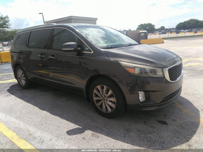 Vin: kndmc5c14f6023698, lot: 45705841, kia sedona ex 2015 img_1
