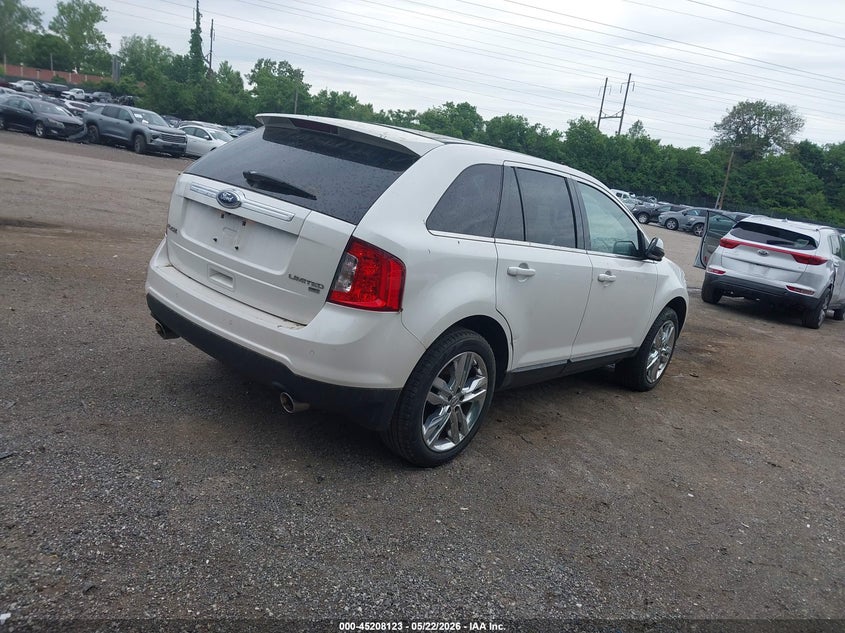 2011 Ford Edge 3.5 Limited white Lot 111045208123 Vin 2FMDK4KC6BBB46345