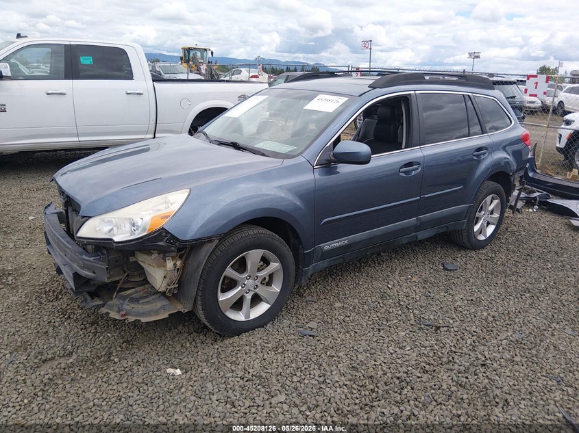 2014 SUBARU OUTBACK auction photo 2