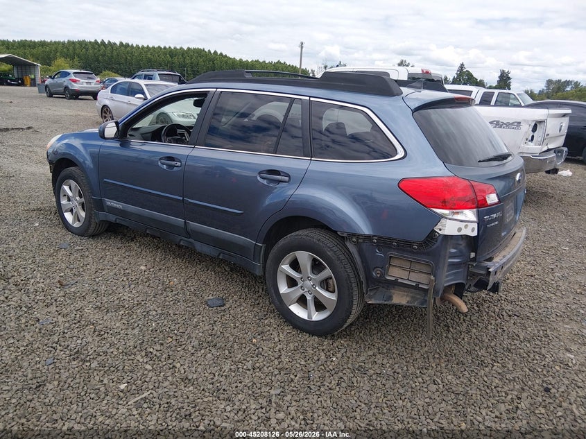 2014 SUBARU OUTBACK auction photo 3