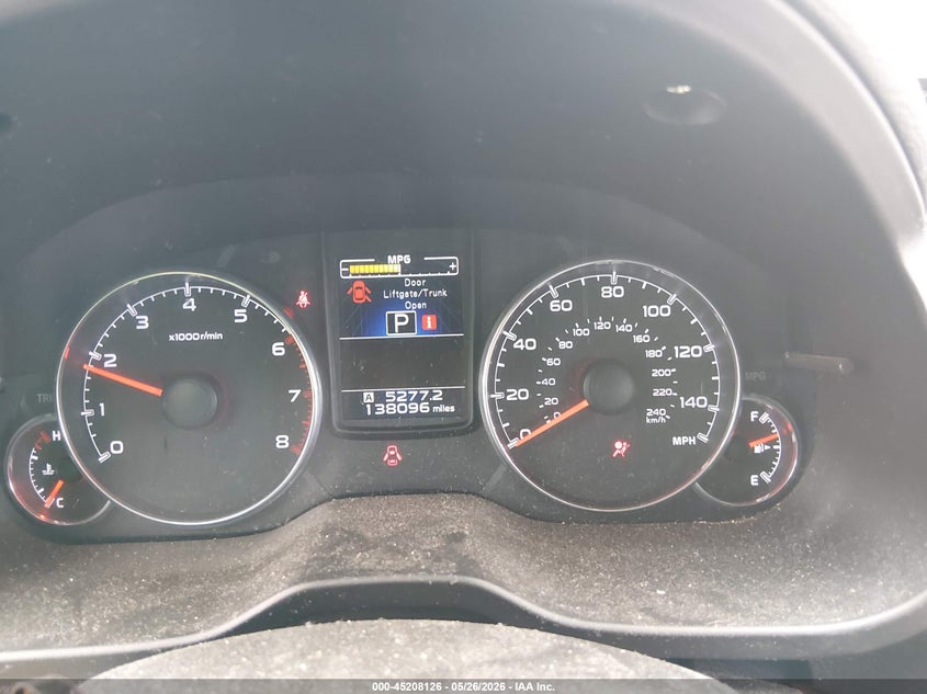 2014 SUBARU OUTBACK auction photo 7