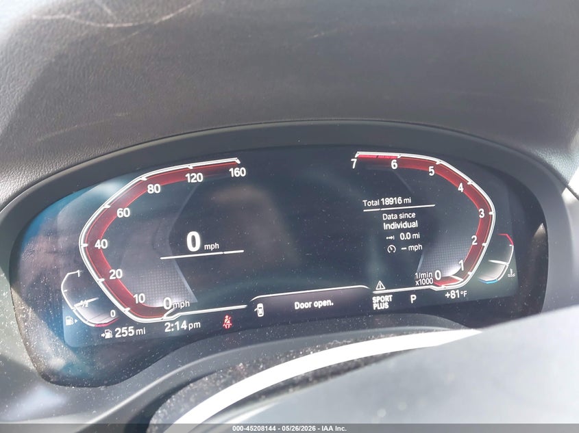 2020 BMW X3 auction photo 7