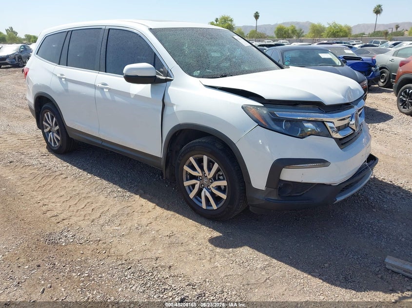 Vin: 5fnyf5h5xmb041516, lot: 45705906, honda pilot 2wd ex-l 2021 img_1