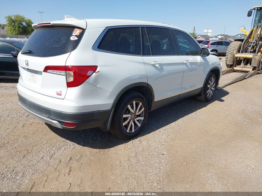 Vin: 5fnyf5h5xmb041516, lot: 45705906, honda pilot 2wd ex-l 20214