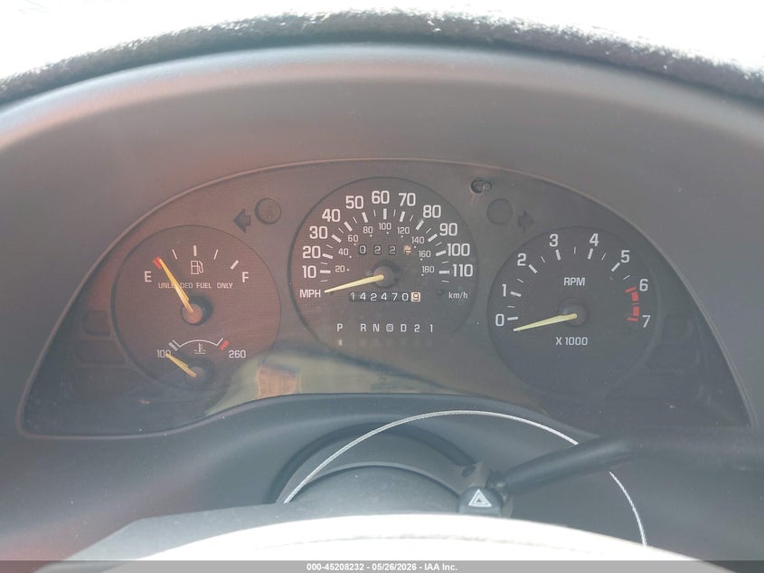 2001 CHEVROLET LUMINA auction photo 7