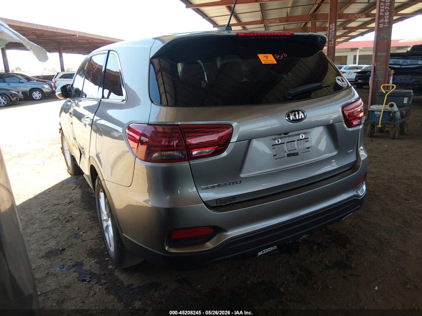 2019 KIA SORENTO auction photo 3