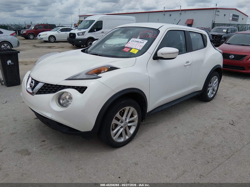 Vin: jn8af5mv4gt656964, lot: 45706006, nissan juke s 20162