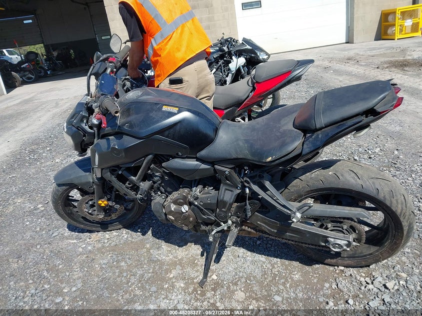 2019 Yamaha Mt07 VIN: JYARM27E8KA002791 Lot: 45208377