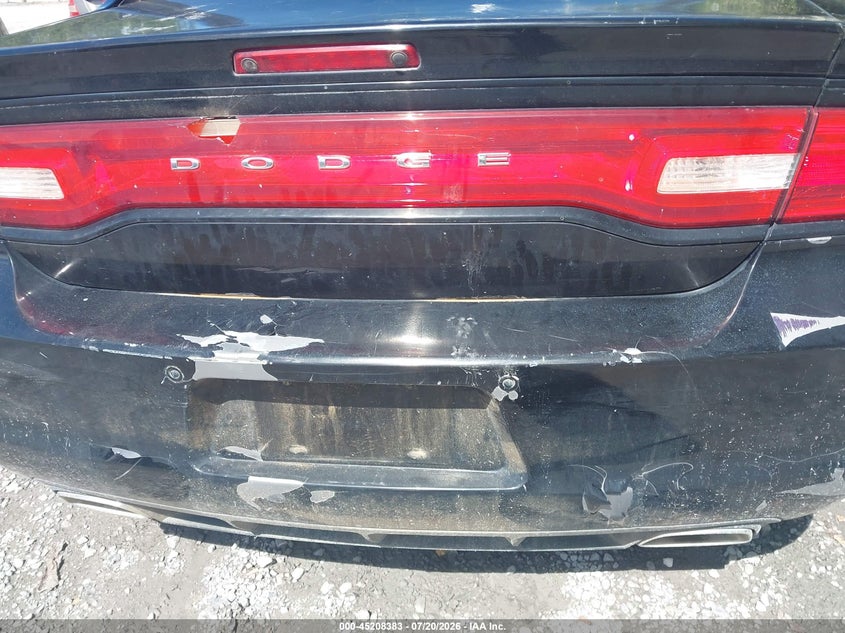 2013 DODGE CHARGER SEDAN 3.6L V-6 DOHC, VVT, 292HP