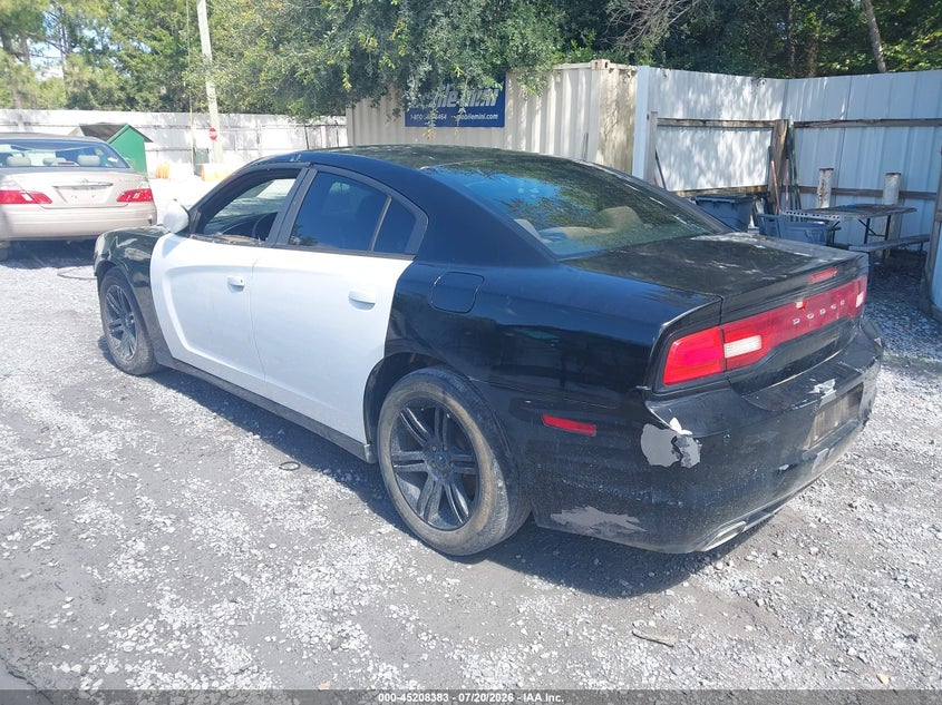 2013 DODGE CHARGER SEDAN 3.6L V-6 DOHC, VVT, 292HP