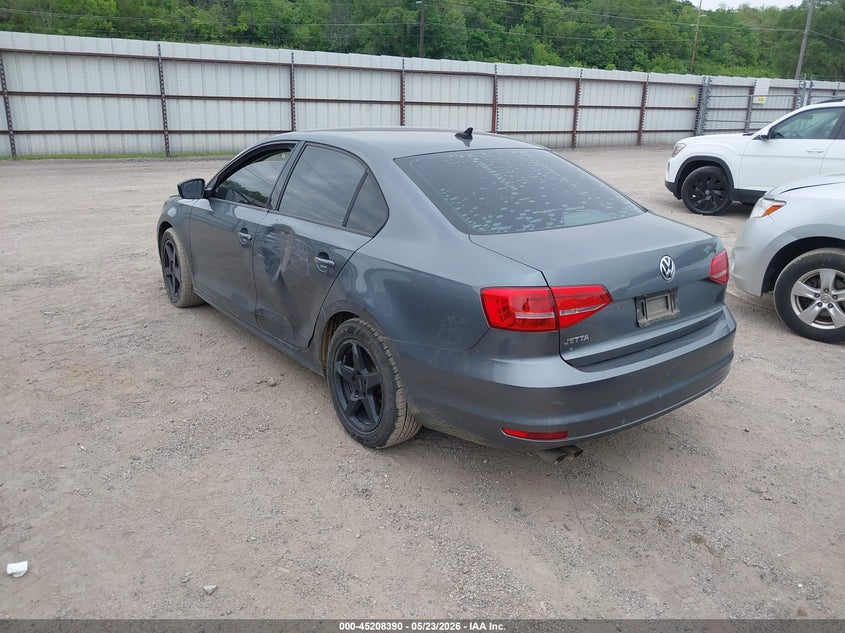 2015 VOLKSWAGEN JETTA auction photo 3