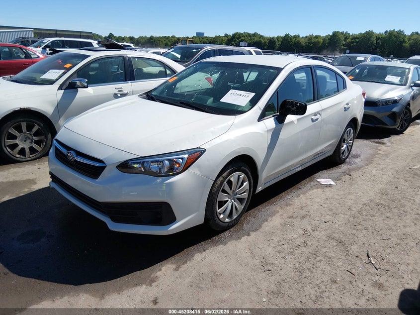 Vin: 4s3gkab62l3611487, lot: 45706156, subaru impreza 20202