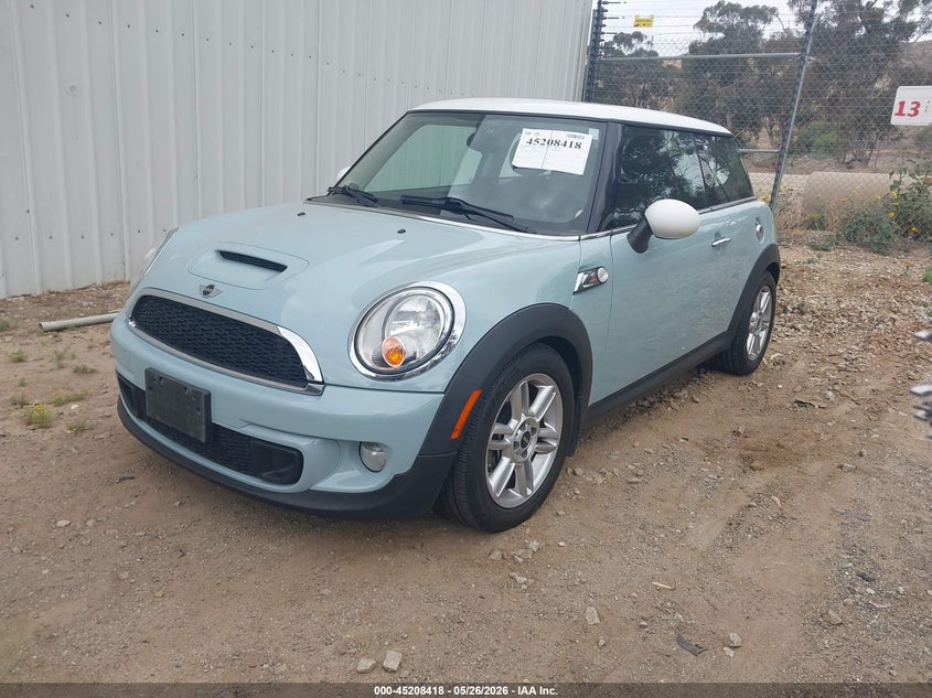 Vin: wmwsv3c57ct385740, lot: 45706159, mini cooper s 20122