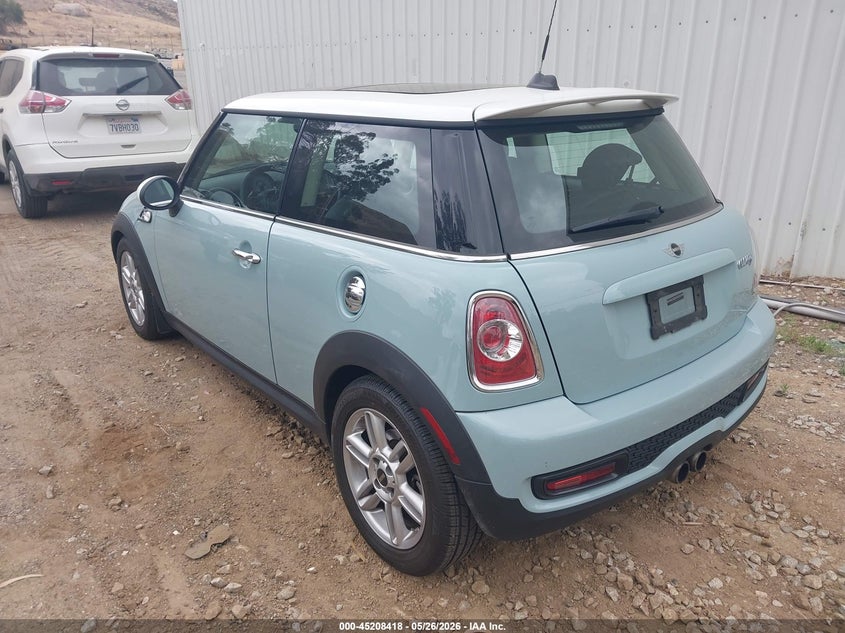 Vin: wmwsv3c57ct385740, lot: 45706159, mini cooper s 20123