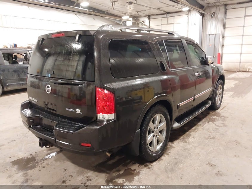 Vin: 5n1ba0nc9cn613083, lot: 45706174, nissan armada sl 20124