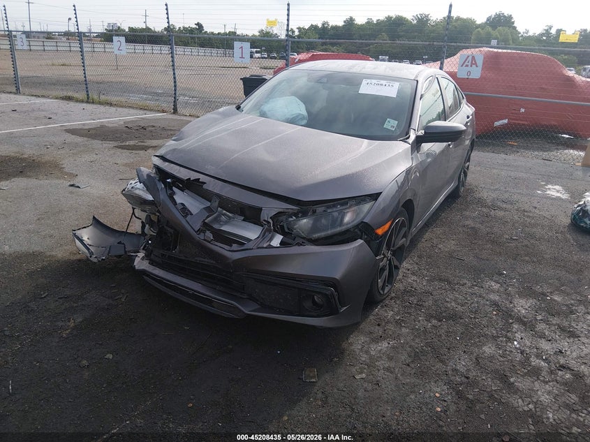 2019 Honda Civic Sport 2HGFC2F89KH537878 photo 1