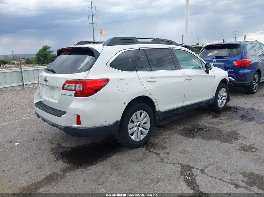 Vin: 4s4bsbdc3f3349742, lot: 45706181, subaru outback 2.5i premium 20154